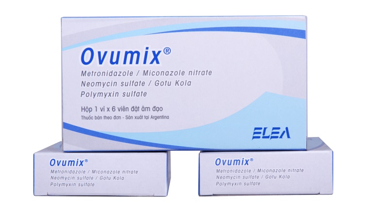 Thuốc chữa viêm âm đạo Ovumix