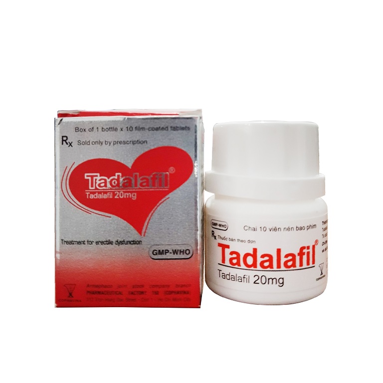 Tadalafil là thuốc trị liệt dương rất phổ biến