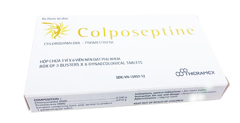 Colposeptine có xuất xứ từ Pháp và được đánh giá cao trong việc điều trị viêm lộ tuyến