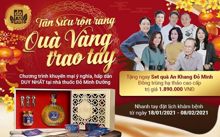 Đỗ Minh Đường tổ chức chương trình Tân Sửu rộn ràng - Quà vàng trao tay chào năm mới