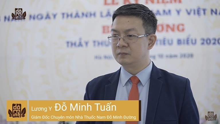 Lương y Đỗ Minh Tuấn vinh dự nhận giải thưởng thầy thuốc tiêu biểu