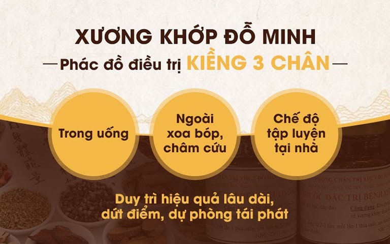 Phác đồ điều trị bệnh mà nhà thuốc Đỗ Minh Đường chỉ định cho cô Bách