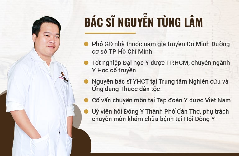 Thông tin bác sĩ Nguyễn Tùng Lâm