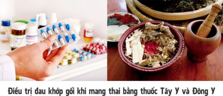 thuốc điều trị đau khớp gối khi mang thai