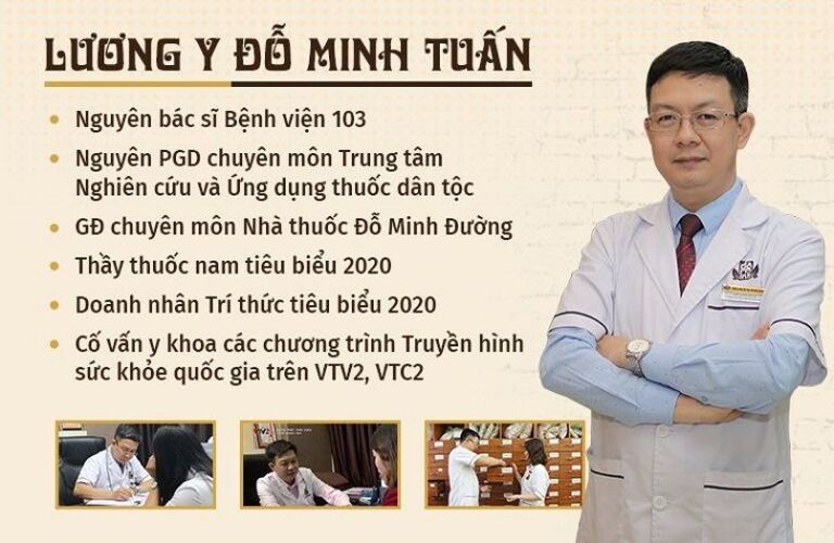 Lương y Đỗ Minh Tuấn - GĐ chuyên môn nhà thuốc Đỗ Minh Đường - Truyền nhân thứ 5 dòng họ Đỗ Minh
