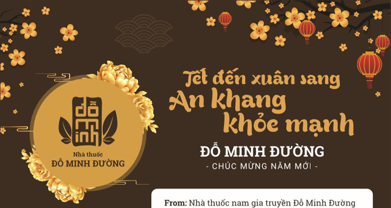 Nhà thuốc Đỗ Minh Đường chúc tết