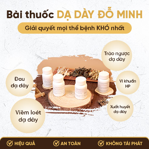 Dạ dày Đỗ Minh an toàn, hiệu quả