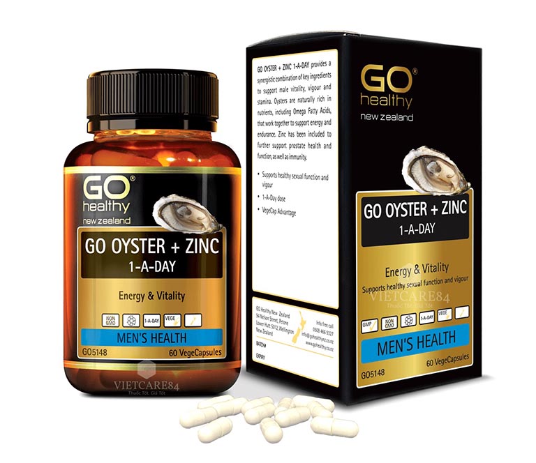 Thuốc tăng cường sinh lý nam của Úc - GO Healthy Oyster Plus Zinc