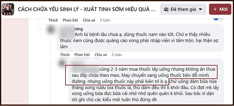 Khách hàng nói gì về bài thuốc Sinh Lý Nam Đỗ Minh