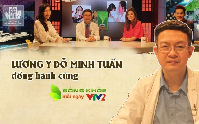 Lương y Tuấn là cố vấn chuyên môn cho nhiều chương trình sức khỏe của VTV