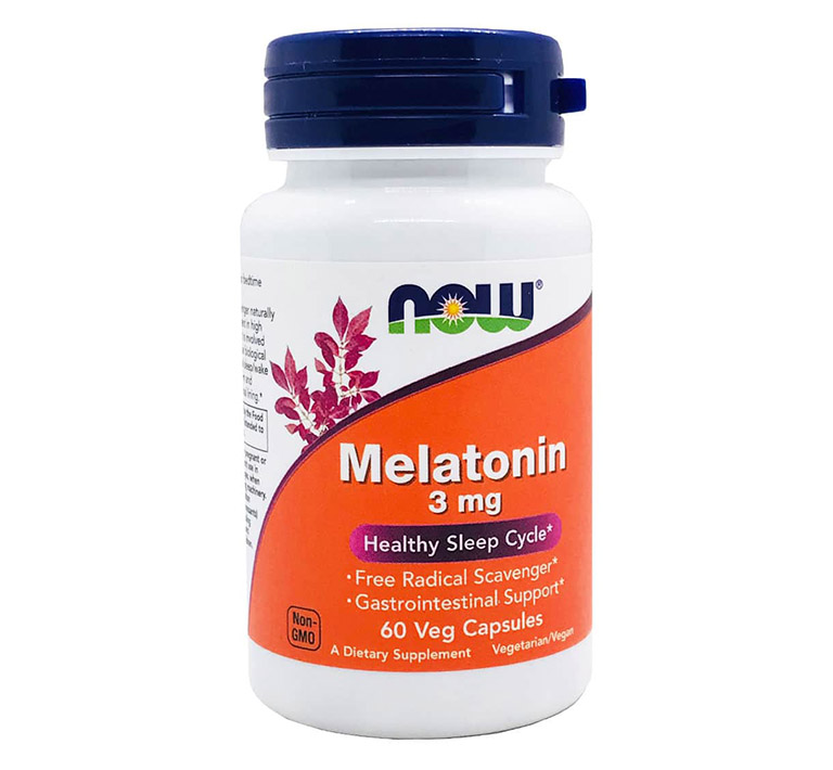 Viên uống NOW Melatonin 3mg