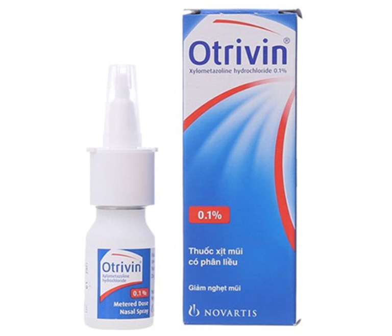 Otrivin trị viêm mũi dị ứng hiệu quả