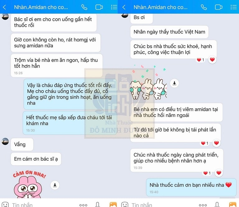 Phản hồi của bệnh nhân