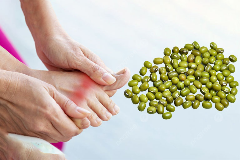 Mẹo chữa bệnh gout bằng đậu xanh