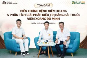 Hai vị chuyên gia có những chia sẻ, phân tích chuyên sâu về bệnh viêm xoang