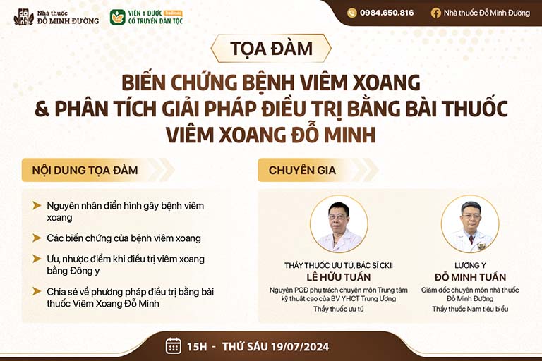 Chương trình tọa đàm viêm xoang