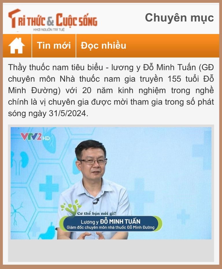 Lương y Tuấn chia sẻ nguyên nhân gây bệnh mề đay