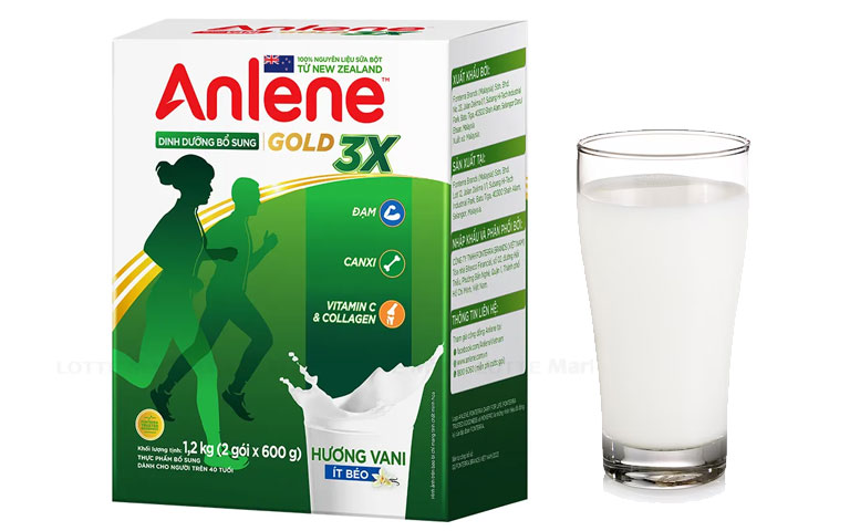 Uống sữa Anlene có gây sỏi thận không
