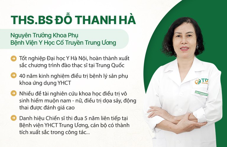 Bác sĩ Thanh Hà đánh giá về bài thuốc Phụ Khang Đỗ Minh