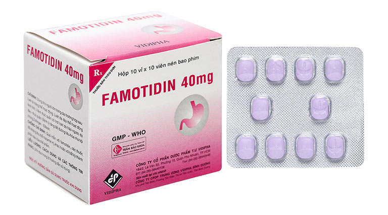 Thuốc Famotidine trị trào ngược dạ dày cho bà bầu