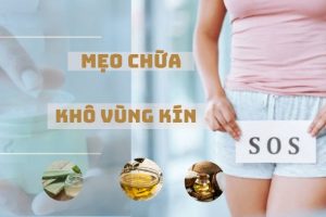 Mẹo chữa khô vùng kín tại nhà