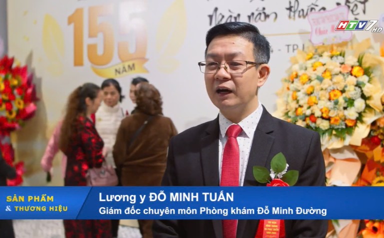 Lương y Đỗ Minh Tuấn phát biểu tại sự kiện