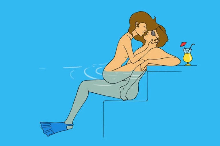 Tư thế quan hệ tình dục dưới nước