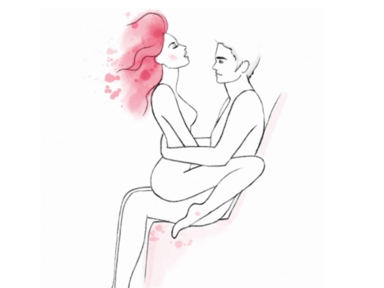 tư thế quan hệ trong nhà tắm kiểu ngồi trên đùi