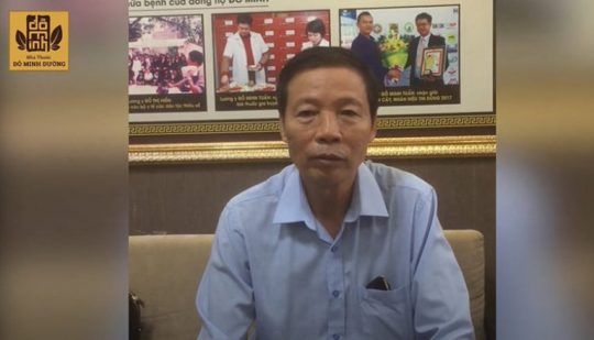 Chú Nghĩa điều trị xương khớp tại Đỗ Minh Đường