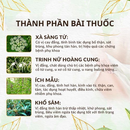 Thông tin bài thuốc chữa viêm cổ tử cung của Đỗ Minh Đường
