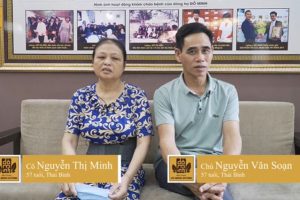 Vọ chồng cô Minh chia sẻ về hành trình trị bệnh xương khớp