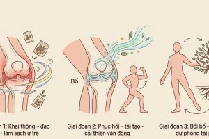 Giải pháp xương khớp Đỗ Minh Đường- 3 giai đoạn Công Bổ Kiêm Trị