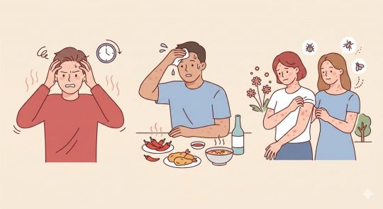 Mề đay đầu hè - 3 nhóm dễ can nhiệt, huyết nhiệt