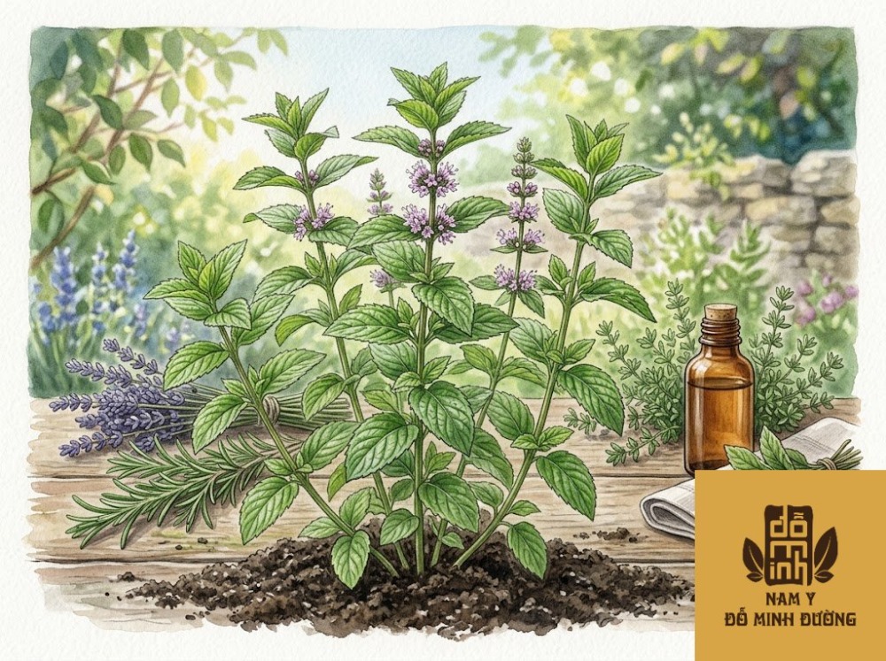 cây bạc hà giúp điều trị đau cơ bắp cây bạc hà giúp điều trị đau cơ bắp