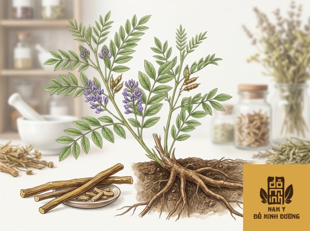 cây cam thảo giúp giảm viêm khớp