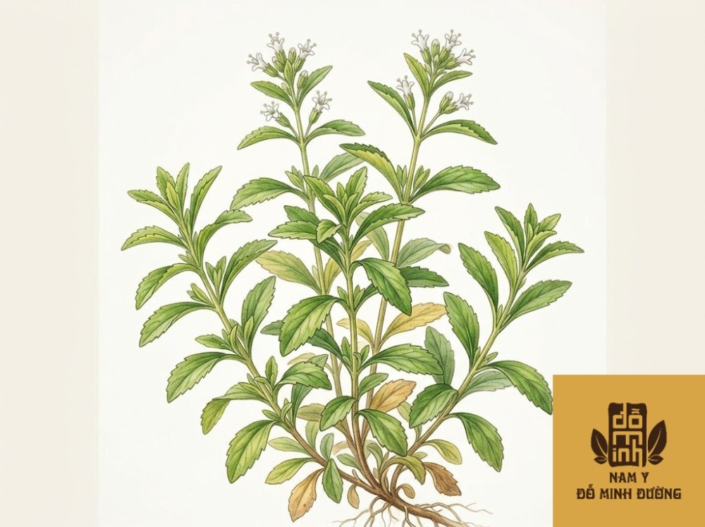 cây cỏ ngọt trị bệnh thận