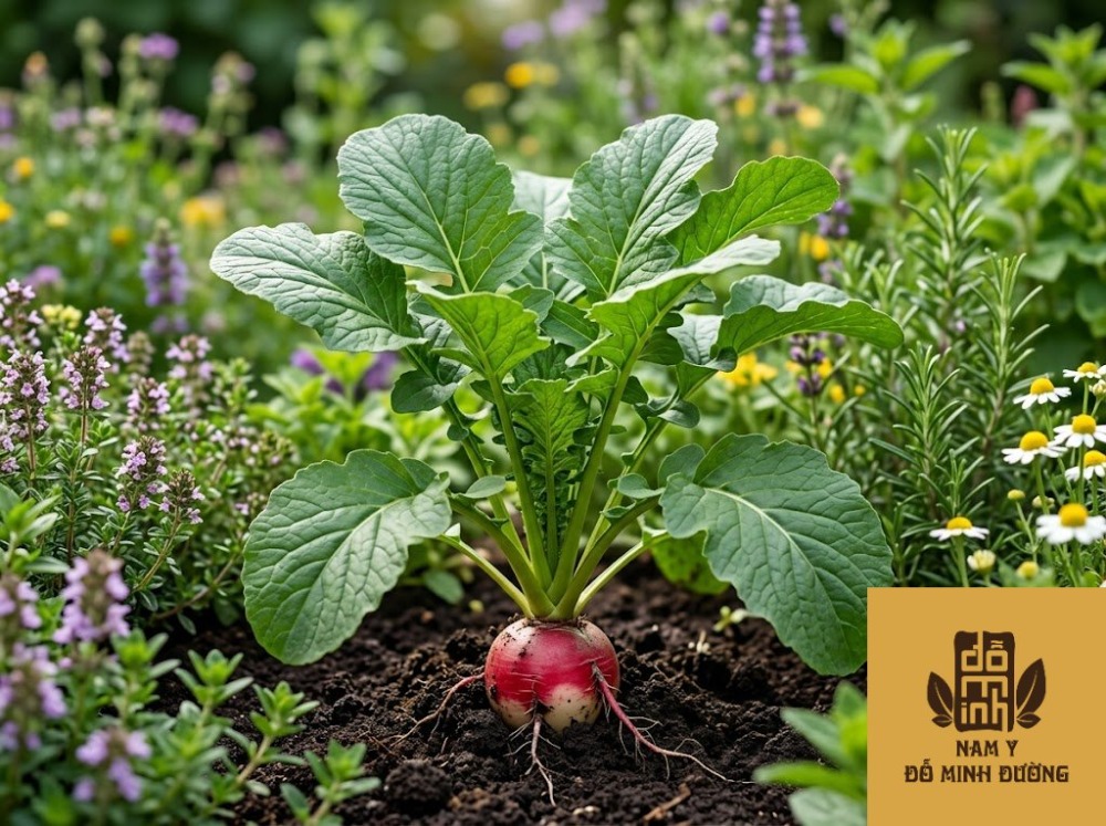 cây củ cải trị thận yếu