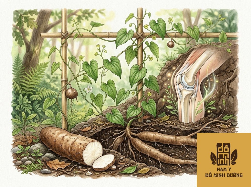 cây củ mài giúp phục hồi xương khớp cây củ mài giúp phục hồi xương khớp