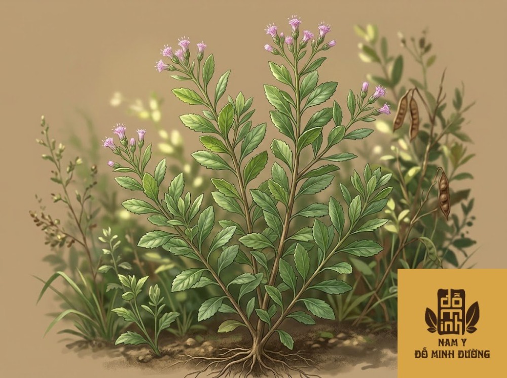 cây cúc tần hỗ trợ điều trị đau cơ