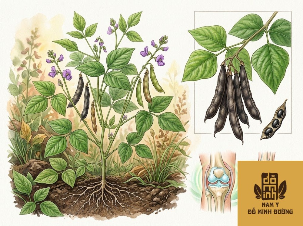 cây đậu đen giúp giảm viêm cơ khớp cây đậu đen giúp giảm viêm cơ khớp