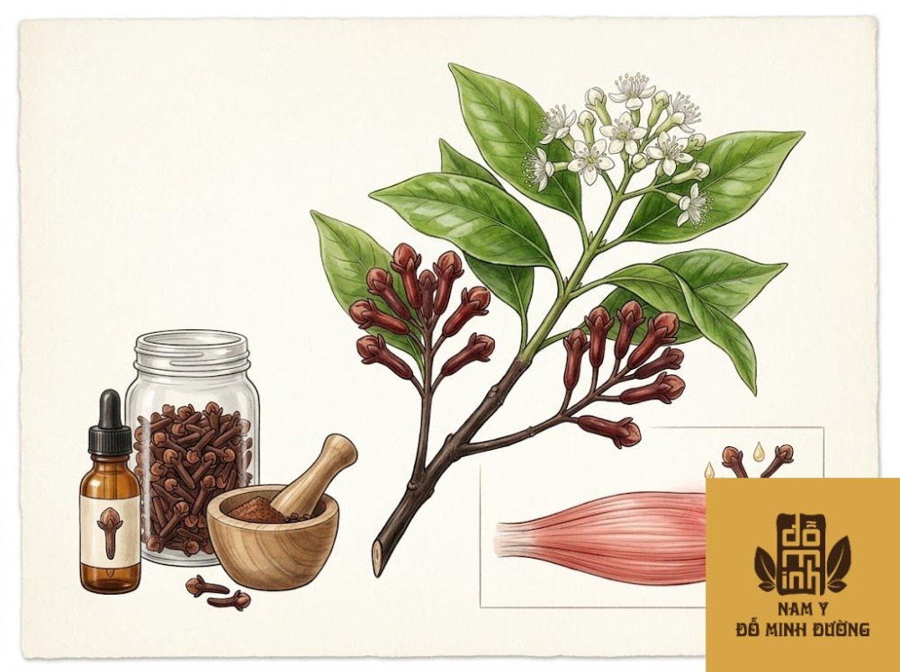 cây đinh hương giúp giảm viêm cơ cây đinh hương giúp giảm viêm cơ