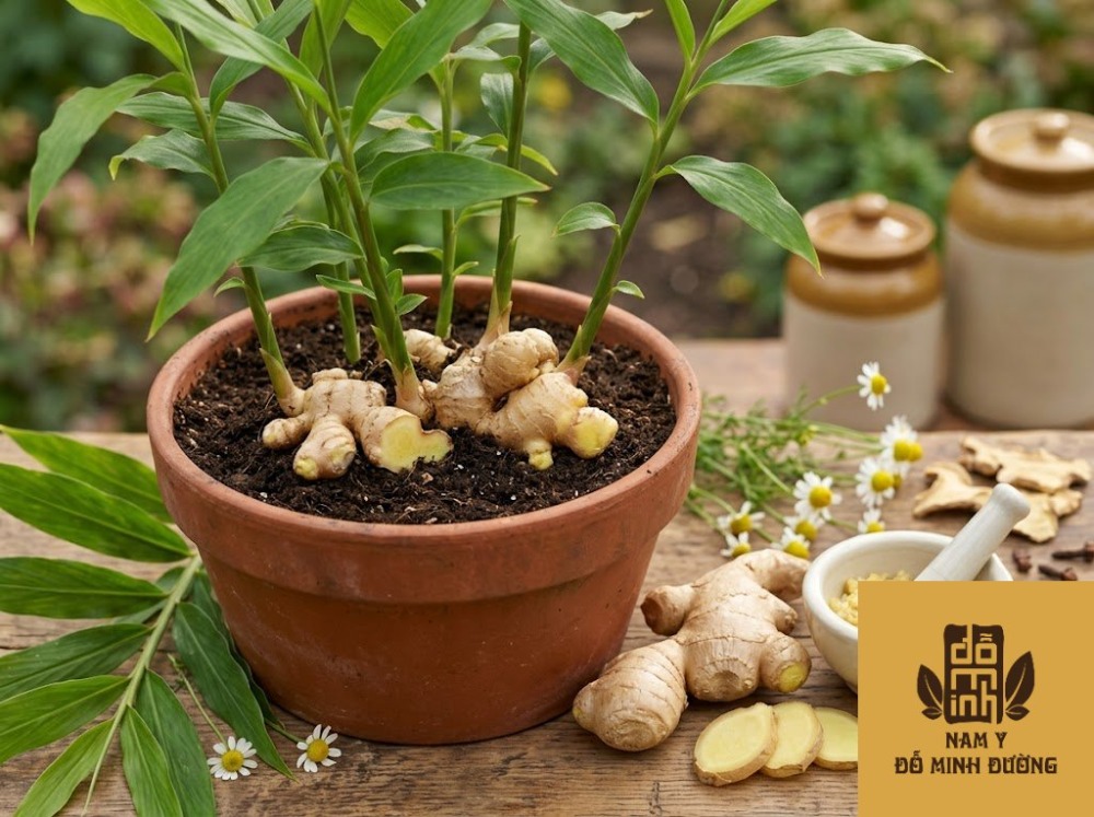 cây gừng tươi giảm đau khớp cây gừng tươi giảm đau khớp