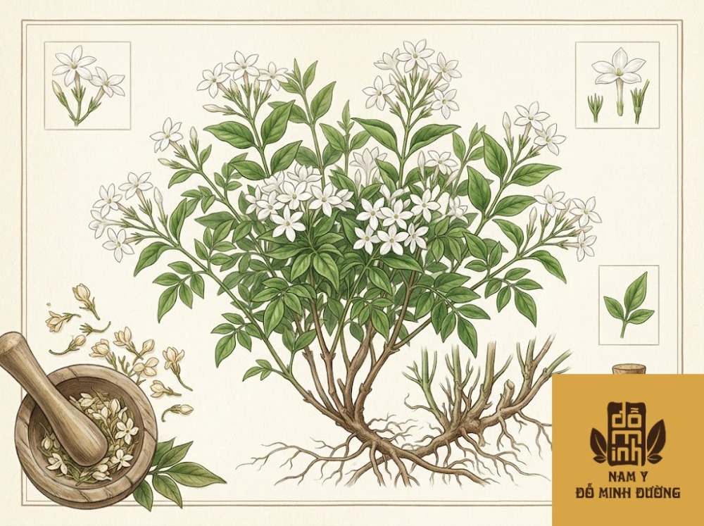 cây hoa nhài giúp giảm đau xương khớp cây hoa nhài giúp giảm đau xương khớp