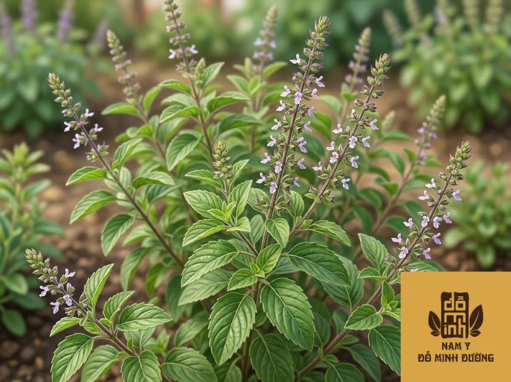 cây hương nhu giảm đau cơ và khớp