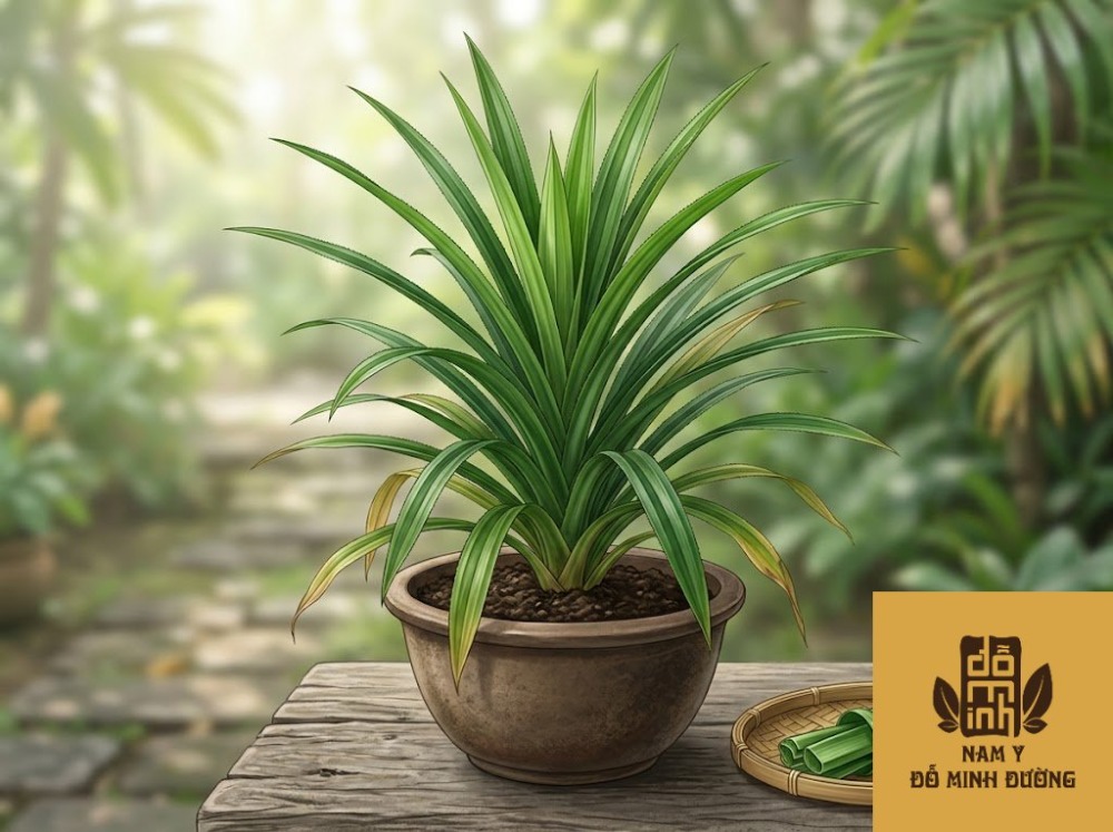 cây lá dứa chữa sỏi thận