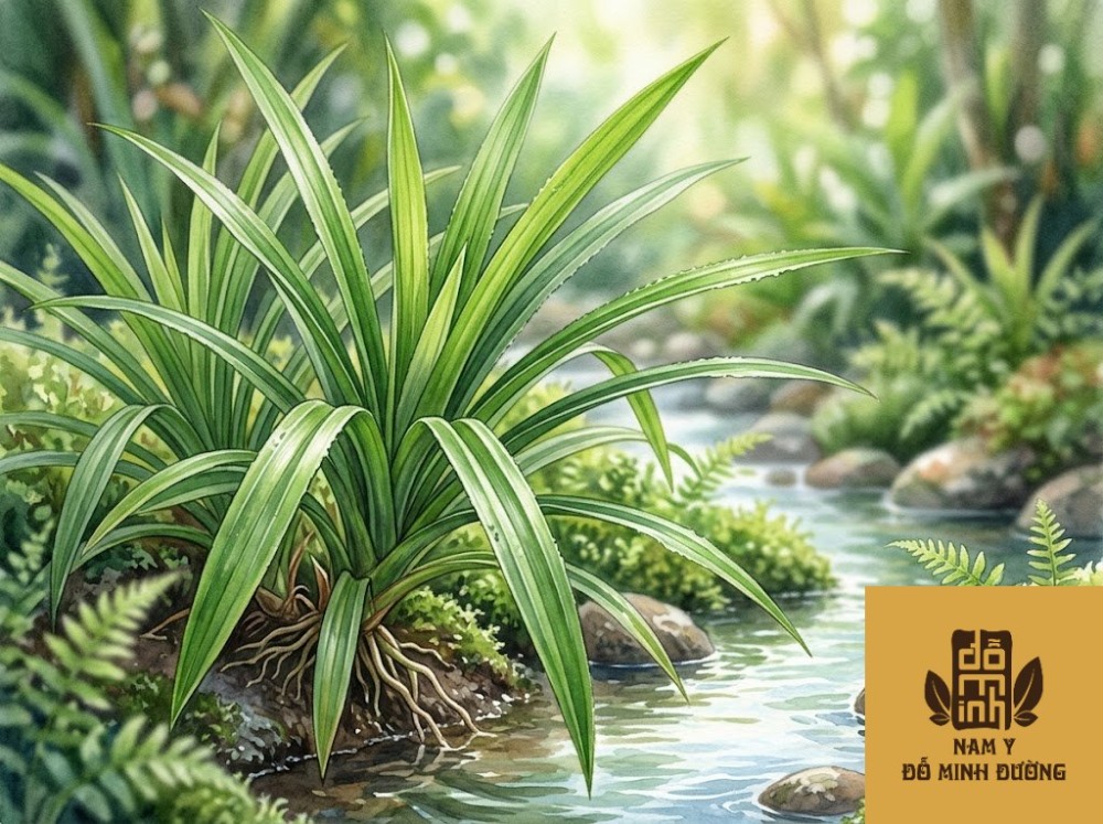 cây lá dứa trị viêm khớp gối