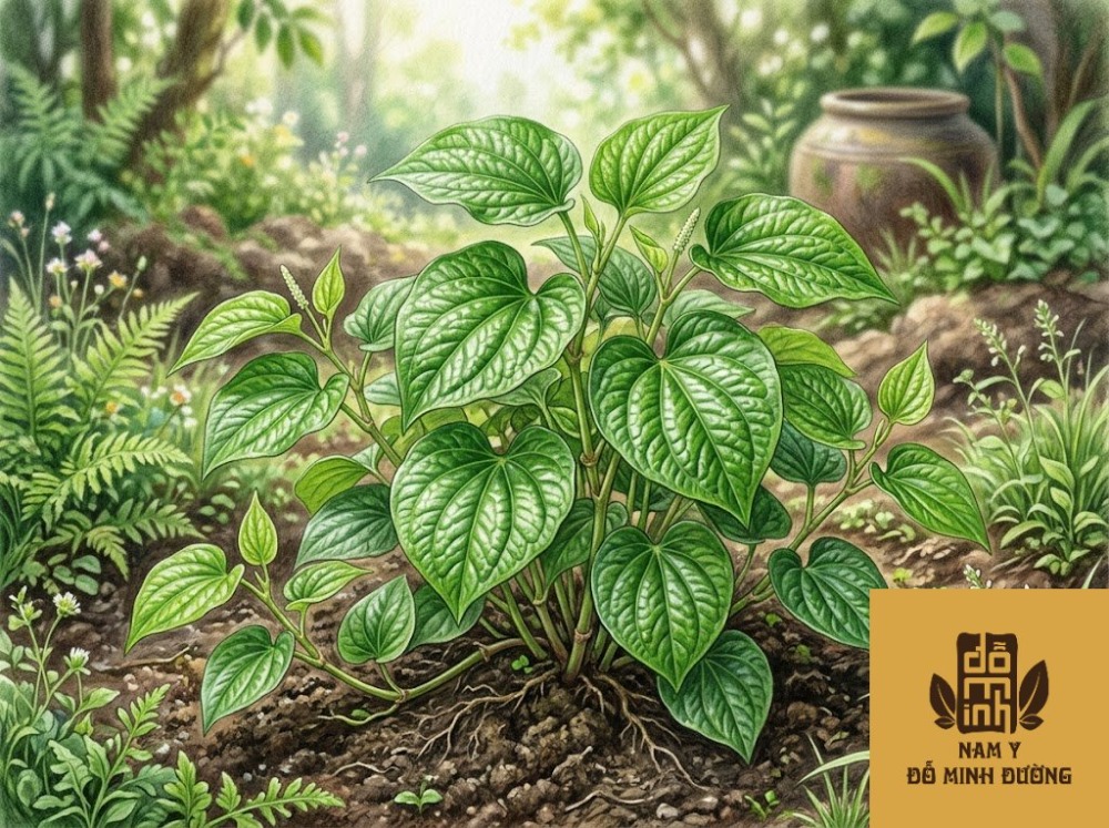 cây lá lốt trị đau khớp gối