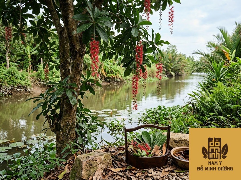 cây lộc vừng hỗ trợ điều trị thận