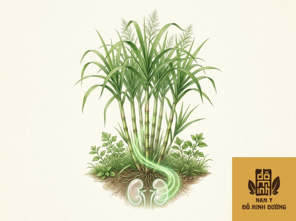 cây mía lau giúp bảo vệ thận