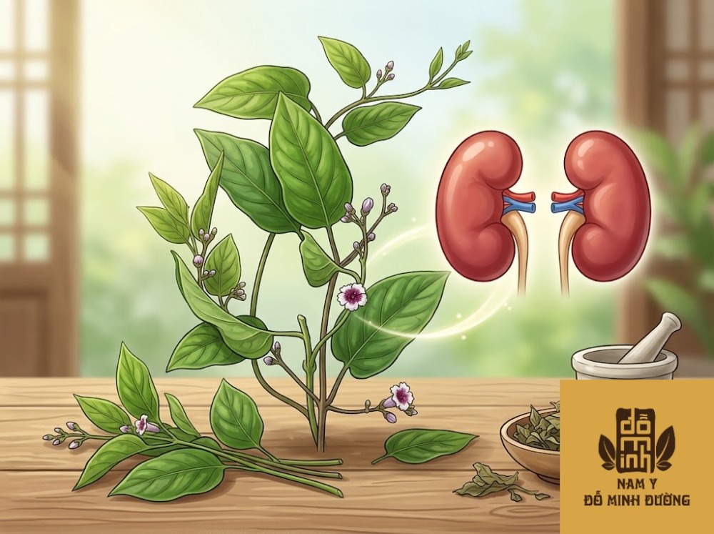 cây mơ tam thể chữa thận yếu